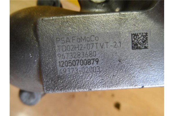 Recambio de turbo para peugeot partner tepee 1.6 hdi referencia OEM IAM 9673283680 12050700879 