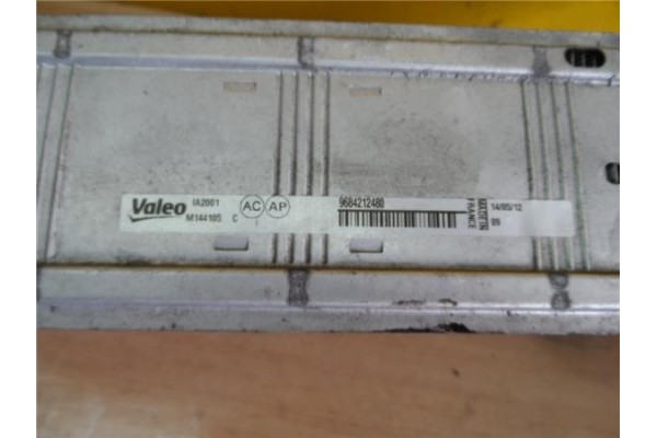Recambio de intercooler para peugeot partner tepee 1.6 hdi referencia OEM IAM 9684212480 VALEO 