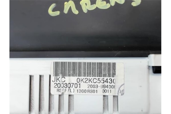 Recambio de cuadro completo para kia carens (rs) 2.0 crdi referencia OEM IAM 0K2KC55430 20030701 