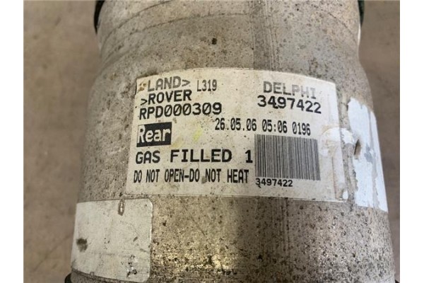 Recambio de amortiguador trasero izquierdo para land rover discovery 2.7 td referencia OEM IAM RPD000309  