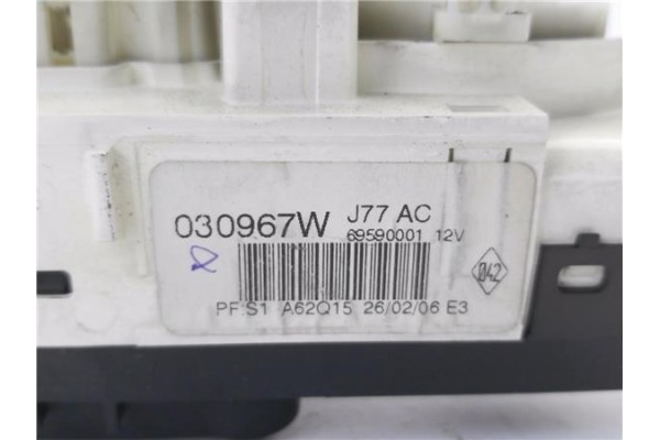 Recambio de mandos calefaccion / a.a. para renault modus i 1.5 dci (fp0f, jp0f) referencia OEM IAM 030967W 69597003 