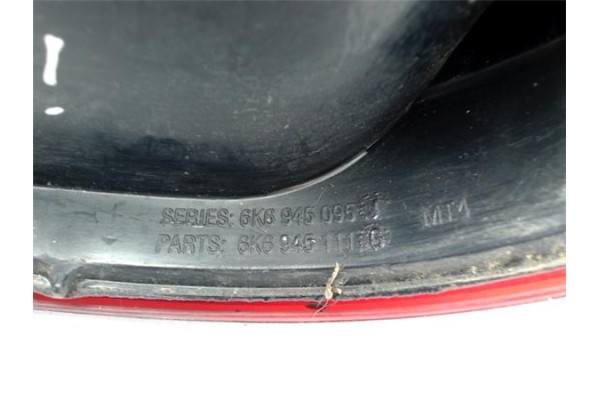 Recambio de piloto trasero izquierdo para seat ibiza (6k1) referencia OEM IAM 6K6945095J 964029 