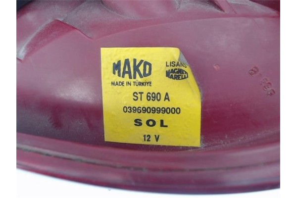 Recambio de piloto trasero izquierdo para renault megane i fase 2 berlina (ba0) referencia OEM IAM 039690999000 39690751 