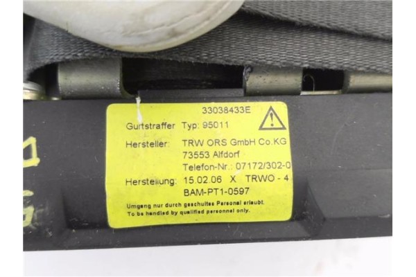 Recambio de cinturon seguridad delantero derecho para renault modus i 1.5 dci (fp0f, jp0f) referencia OEM IAM 33038433E 33036028