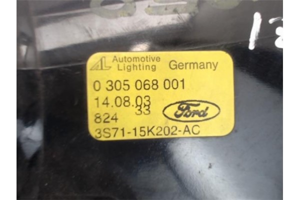 Recambio de faro antiniebla izquierdo para ford mondeo berlina (gd) referencia OEM IAM 3S7115K202AC 0305068001 3S7115K206AE , FO