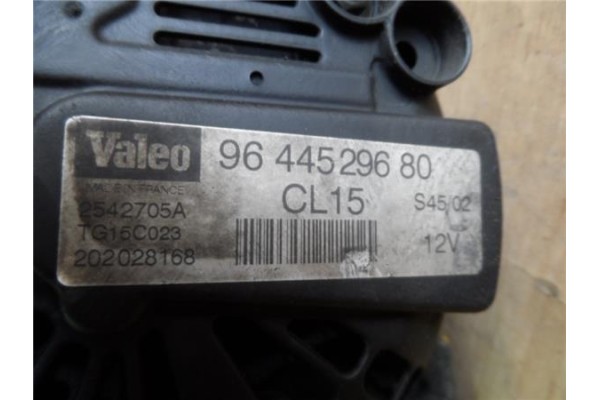 Recambio de alternador para citroen c3 1.4 hdi referencia OEM IAM 96463218  