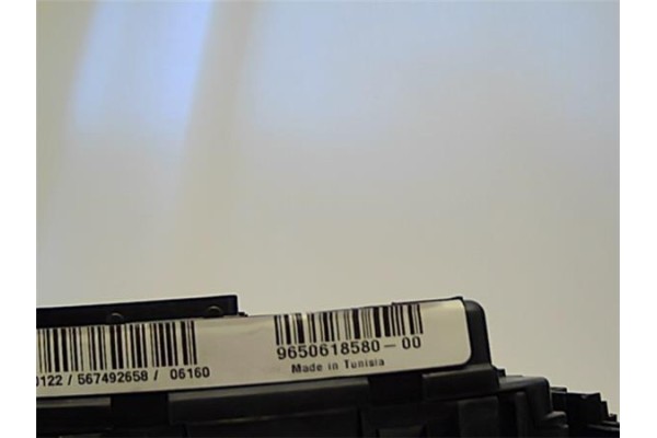 Recambio de caja fusibles/rele para peugeot partner combispace (5f) 2.0 hdi referencia OEM IAM 9650618580  