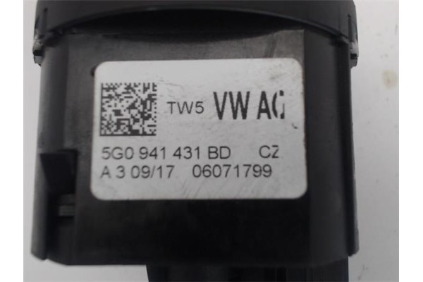 Recambio de mando de luces para volkswagen golf vii berlina referencia OEM IAM 5G0941431BD  