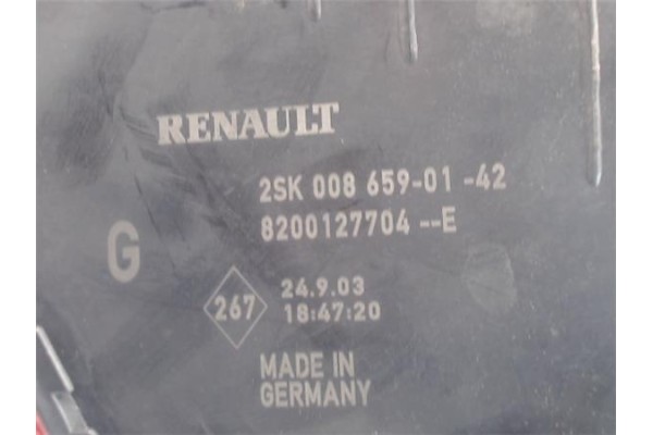 Recambio de piloto trasero izquierdo para renault scenic ii (jm) referencia OEM IAM 8200127704  8200127703 , RENAULT