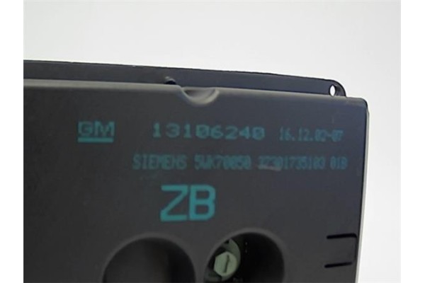 Recambio de reloj horario para opel zafira a 2.0 dti 16v referencia OEM IAM 13106240  