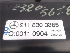 Recambio de mandos climatizador para mercedes-benz clase e (bm 211) berlina 3.2 e 320 (211.065) referencia OEM IAM 2118300385  