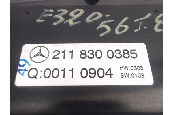 Recambio de mandos climatizador para mercedes-benz clase e (bm 211) berlina 3.2 e 320 (211.065) referencia OEM IAM 2118300385  