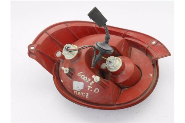 Recambio de piloto trasero derecho para chevrolet matiz 1.0 lpg referencia OEM IAM 96590414  