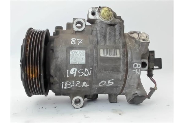 Recambio de compresor aire acond. para seat ibiza (6l1) 1.9 cool referencia OEM IAM 6Q0820803D  (6Q0820803D) , AUDI | (6Q0820803