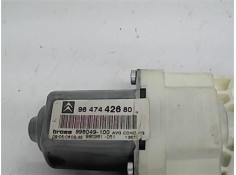 Recambio de motor elevalunas delantero izquierdo para citroen c4 berlina 1.6 hdi referencia OEM IAM 9647442880  