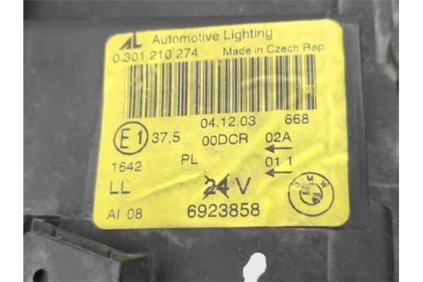 Recambio de faro delantero dcho para bmw serie x3 (e83) 3.0i referencia OEM IAM 0301210274 1307329074 