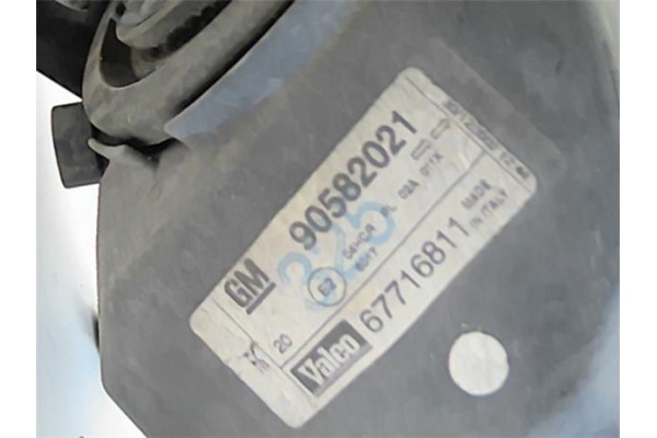 Recambio de faro delantero izquierdo para opel zafira a 2.0 dti 16v referencia OEM IAM 90582021  