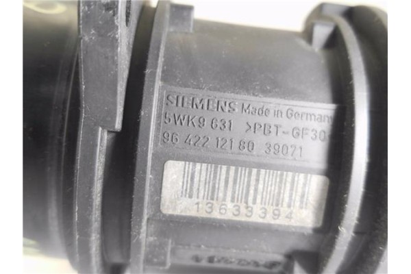 Recambio de caudalimetro para ford fusion (cbk) 1.4 tdci referencia OEM IAM 5WK9631 9642212180 