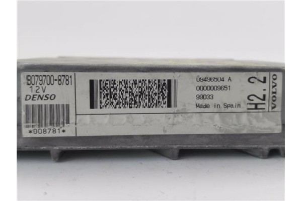Recambio de centralita para volvo s80 berlina 2.4 referencia OEM IAM MB0797008781 09496504A 