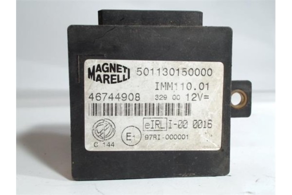 Recambio de centralita para fiat brava (182) 1.9 jtd 105 / 100 clima referencia OEM IAM 46744908 501130150000 