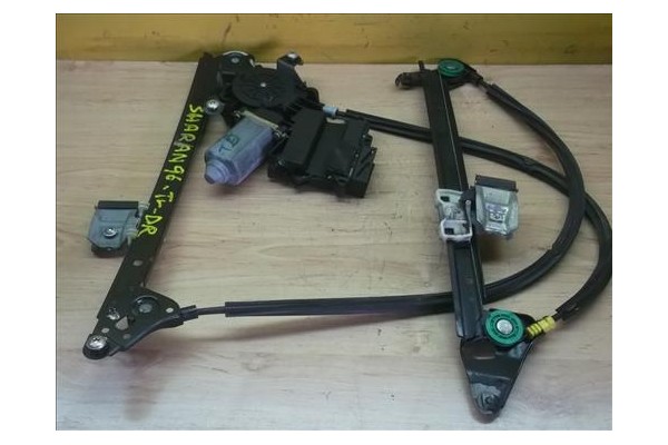 Recambio de mecanismo elevalunas trasero derecho para volkswagen sharan (7m8)(07.1995) 1.9 básico [1,9 ltr. - 81 kw tdi] referen