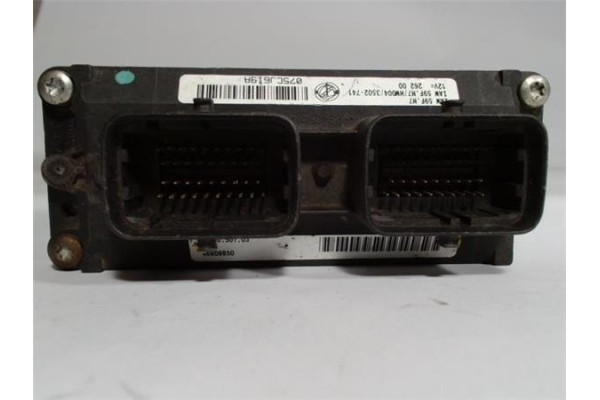 Recambio de centralita para fiat seicento (187) 0.9 sound referencia OEM IAM 6160050703 075CJ619A 