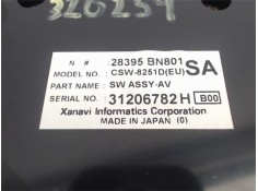 Recambio de mandos climatizador para nissan almera (n16/e) referencia OEM IAM 28395BN801  