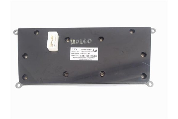 Recambio de mandos climatizador para nissan almera (n16/e) referencia OEM IAM 28395BN801  