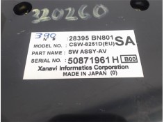 Recambio de mandos climatizador para nissan almera (n16/e) referencia OEM IAM 28395BN801  