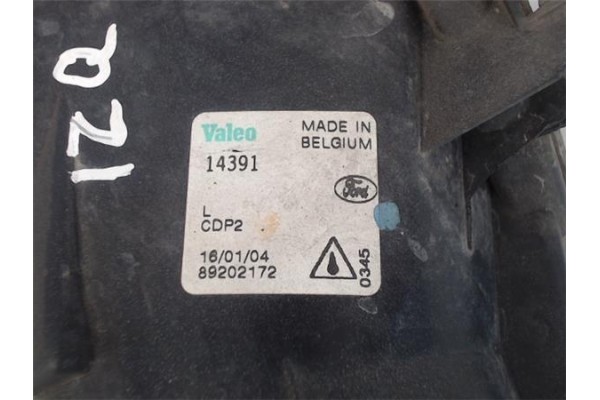 Recambio de faro antiniebla izquierdo para ford fiesta (cbk) referencia OEM IAM  14391 