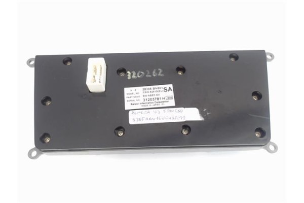 Recambio de mandos climatizador para nissan almera (n16/e) referencia OEM IAM 28395BN801  