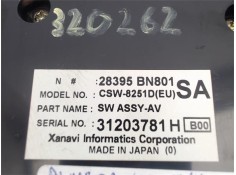 Recambio de mandos climatizador para nissan almera (n16/e) referencia OEM IAM 28395BN801  
