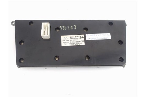 Recambio de mandos climatizador para nissan almera (n16/e) referencia OEM IAM 28395BN801  