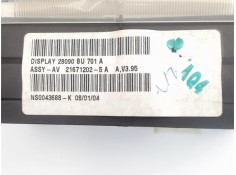 Recambio de pantalla para nissan almera (n16/e) referencia OEM IAM 28090BU701A  