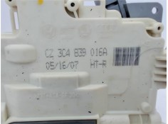 Recambio de cerradura puerta trasero derecha para volkswagen passat berlina (3c2) 2.0 tdi referencia OEM IAM 3C4839016A  3C48390