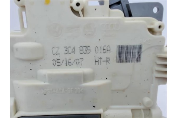 Recambio de cerradura puerta trasero derecha para volkswagen passat berlina (3c2) 2.0 tdi referencia OEM IAM 3C4839016A  3C48390