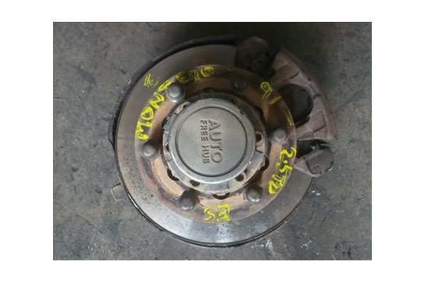 Recambio de mangueta delantero izquierda para mitsubishi montero (l040) 2.5 td (l044g, l049g) referencia OEM IAM MB290822  