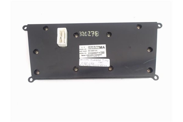 Recambio de mandos climatizador para nissan almera tino (v10m) referencia OEM IAM 28395BU700  