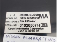 Recambio de mandos climatizador para nissan almera tino (v10m) referencia OEM IAM 28395BU700  