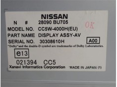 Recambio de pantalla para nissan almera tino (v10m) referencia OEM IAM 28090BU705  