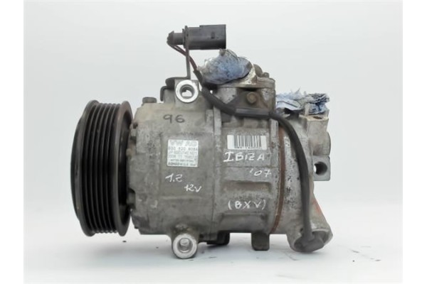 Recambio de compresor aire acond. para seat ibiza (6l1) 1.4 stella referencia OEM IAM 6Q0820808A  6Q0820803D , AUDI | 6Q0820803D