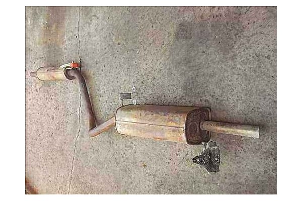 Recambio de tubo escape trasero para seat ibiza (6l1) 1.4 16v referencia OEM IAM   