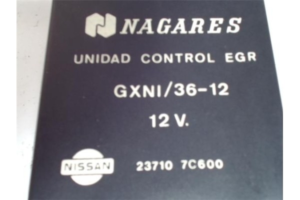 Recambio de centralita para nissan vanette cargo 2.3 vanette cargo caja cerrada referencia OEM IAM 237107C600 GXNI3612 