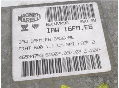 Recambio de centralita para fiat seicento (187) 1.1 (187axb, 187axb1a) referencia OEM IAM IAW16FME6 46534753 