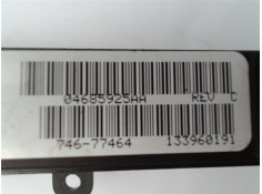 Recambio de interruptor luces emergencia para chrysler voyager (rg) 2.5 crd executive referencia OEM IAM 04685925AA 74677464 