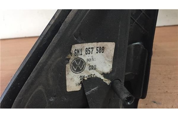 Recambio de retrovisor derecho para volkswagen polo iii (6n1) 1.9 fox referencia OEM IAM 6N1857508  