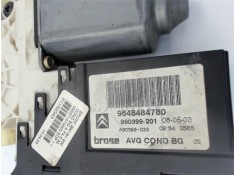 Recambio de mecanismo elevalunas delantero izquierdo para citroen c5 berlina 2.0 hdi exclusive referencia OEM IAM 9648484780 990