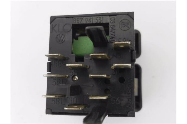 Recambio de mando de luces para volkswagen polo coupé (86c, 80) 1.0 referencia OEM IAM 3847740 867941531 