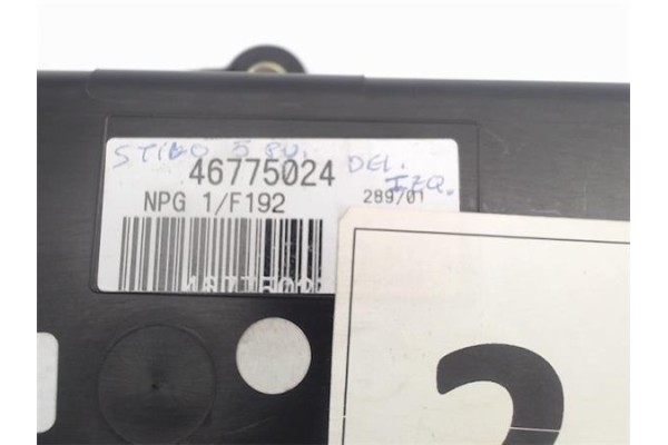 Recambio de centralita cierre para fiat stilo (192) referencia OEM IAM 46775024 NPG 1/F192 