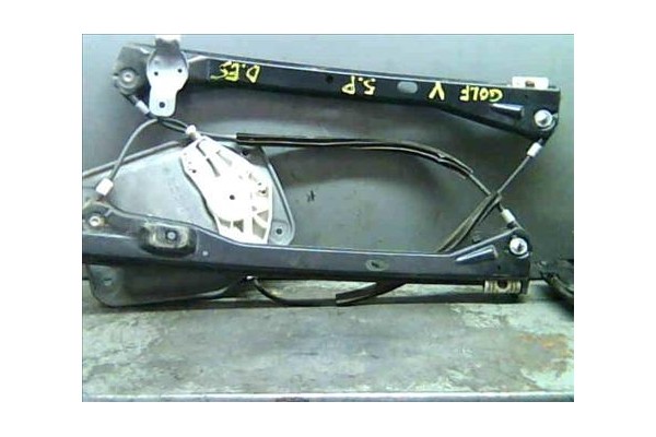 Recambio de mecanismo elevalunas delantero izquierdo para volkswagen golf v (1k1) 1.9 tdi referencia OEM IAM 1K0959701E  
